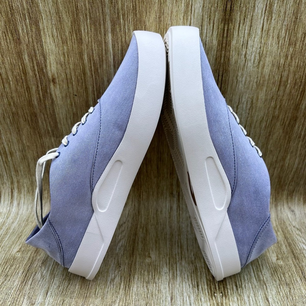 OluKai Tradewind Men's Size 8 Blue Canvas Casual Lace Up Sneakers Shoes NEW - Picture 7 of 10